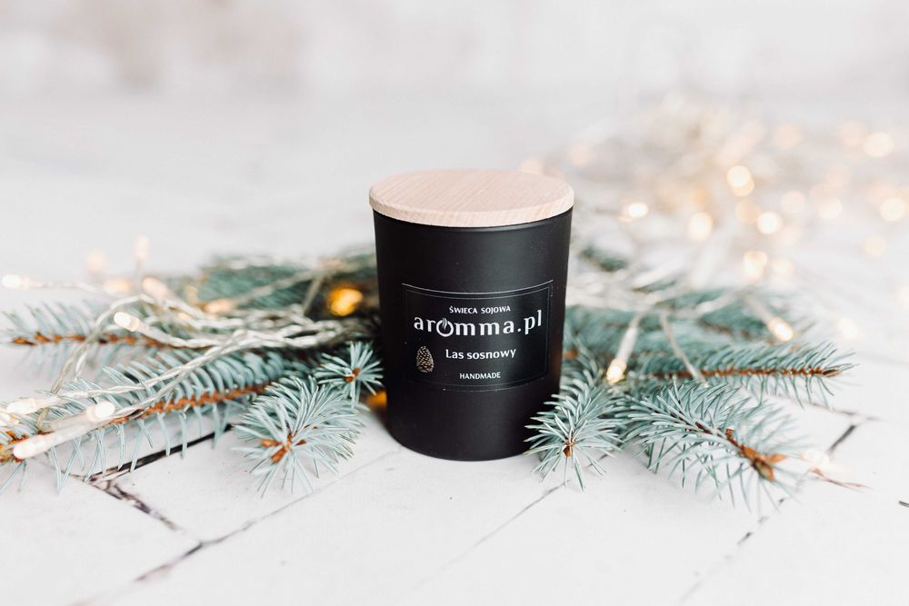 Świeca sojowa Las sosnowy 300 ml Aromma