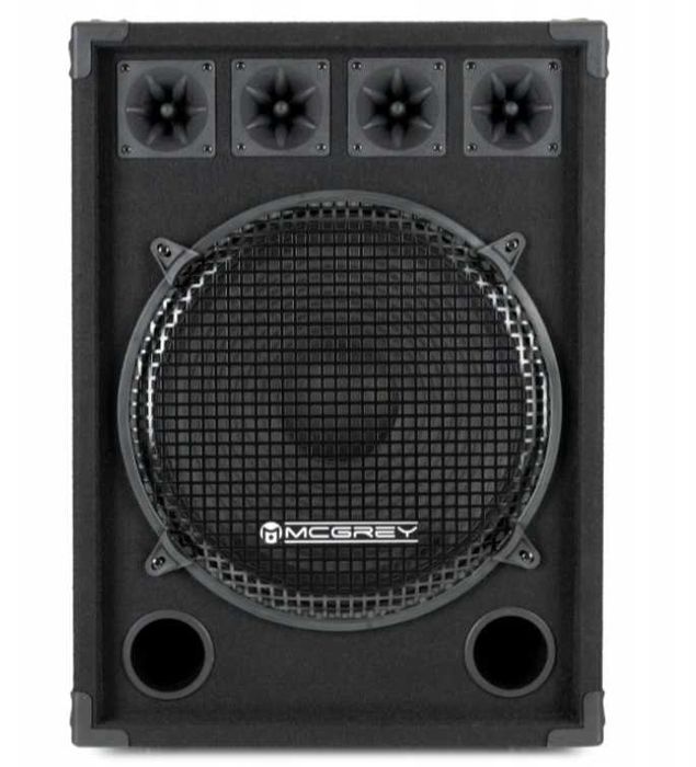 Głośnik dwudrożny z subwooferem McGrey DJ-1522 Partykeller DJ-Box 800W
