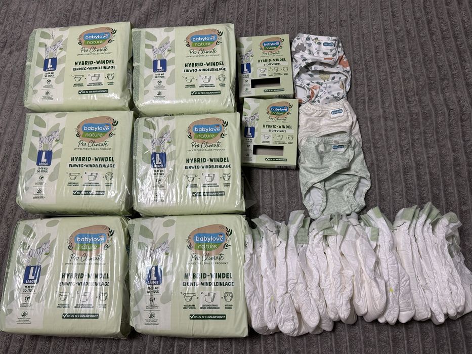 Підгузки еко babylove nature pro climate