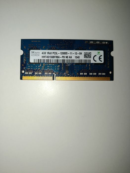 Pamięć RAM DDR3L HYNIX hmt451s6bfr8a-pb N0 aa 4 GB