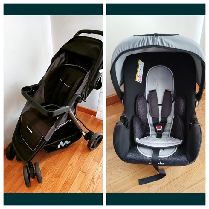 Carrinho Duo para Bebé - NANIA