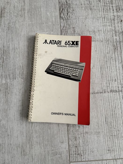 Instrukvja obslugi owners manual Atari 65XE eng