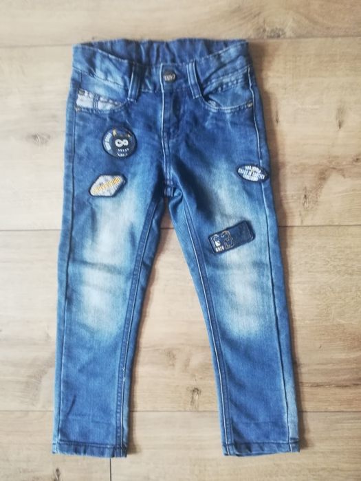 Spodnie chłopięce jeans roz 104