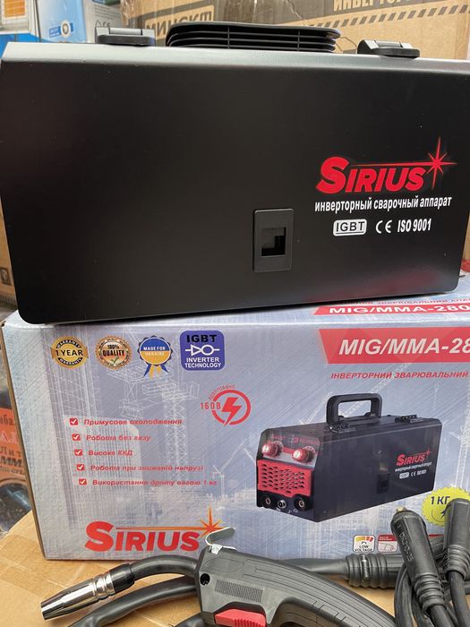 Сварочный полуавтомат Sirius Mig/MMA 280 P