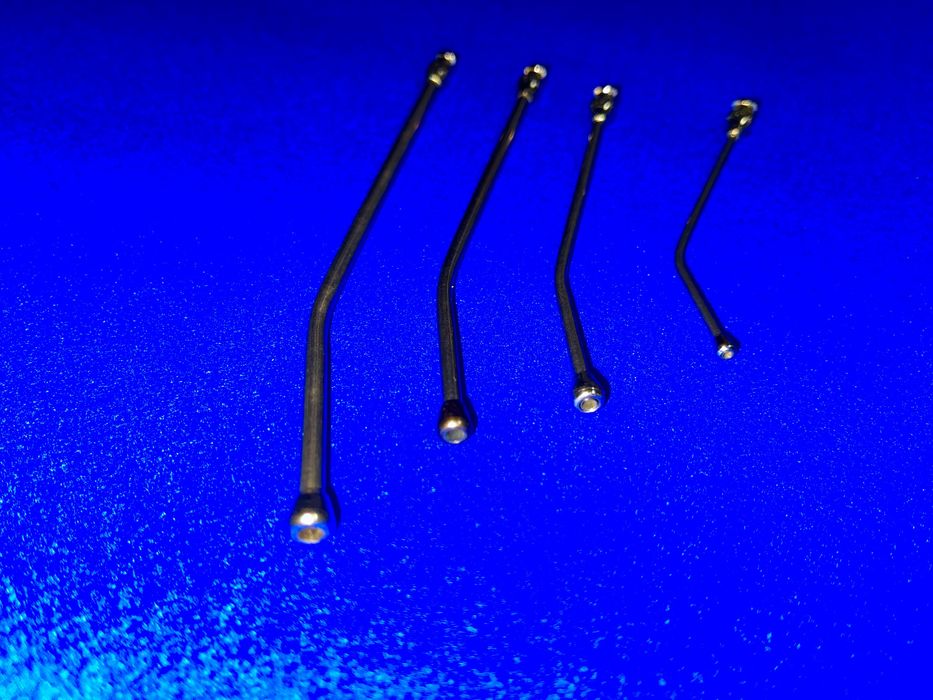 seringas - acrilico e ponteiras em inox e selicone para alimentar aves