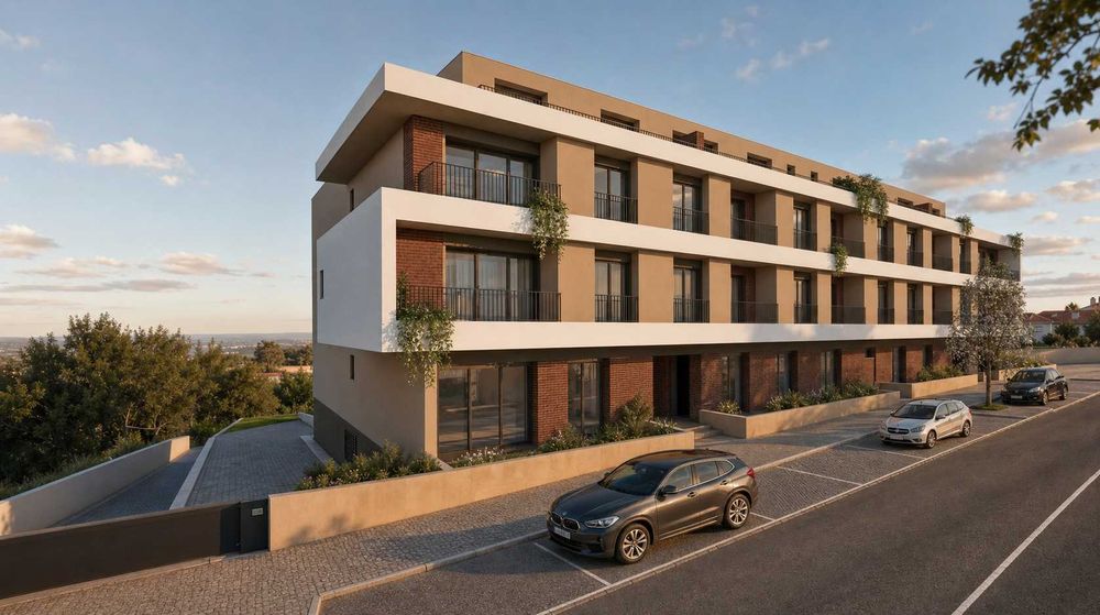 Terreno com projeto aprovado: 16 apartamentos e vistas sobre Pombal