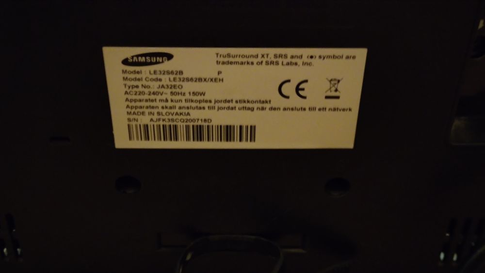 Telewizor Samsung 32" LE32S62B