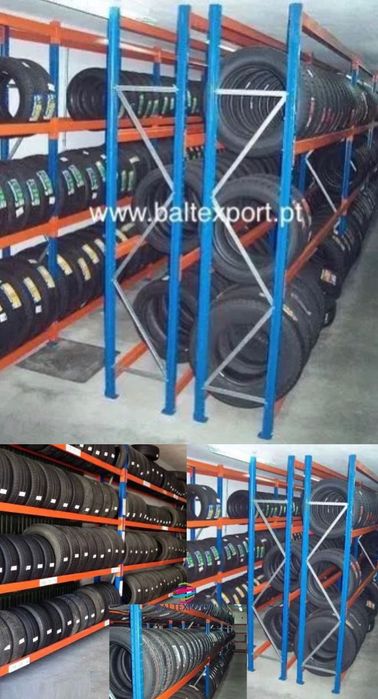 Estantes Prateleiras de Armazém para Paletes Racks Picking Novas