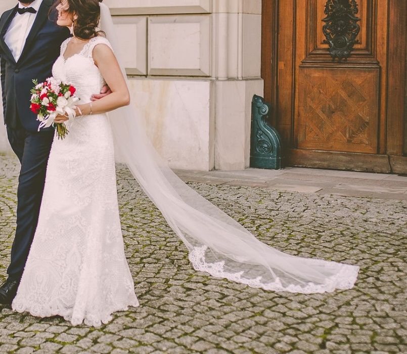 Suknia ślubna w stylu glamour