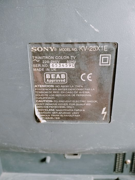 Televisão antiga Sony
