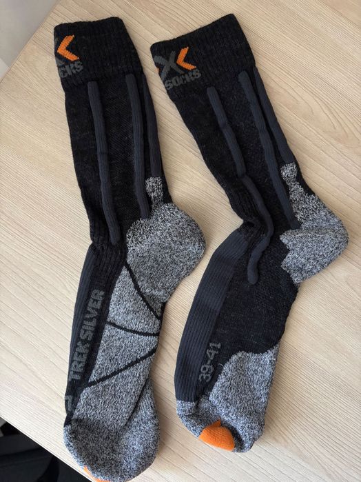 Шкарпетки трекінгові source heavyweight, x-socks trek silver НОВІ