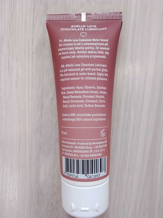 Hello Love żel intymny czekoladowy - nowy
