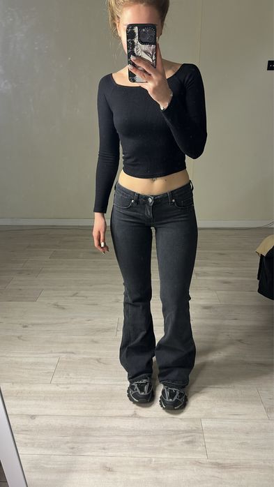 flared type jeans джинсы клеш
