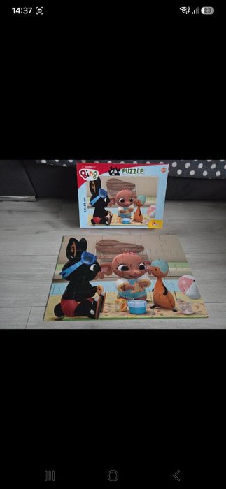 Zestaw puzzli Bing Kubuś Puchatek peppa 2+ 3+ trefl clementoni puzzle