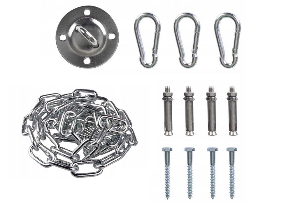 Zestaw montażowy hamak huśtawka sufitowy stal