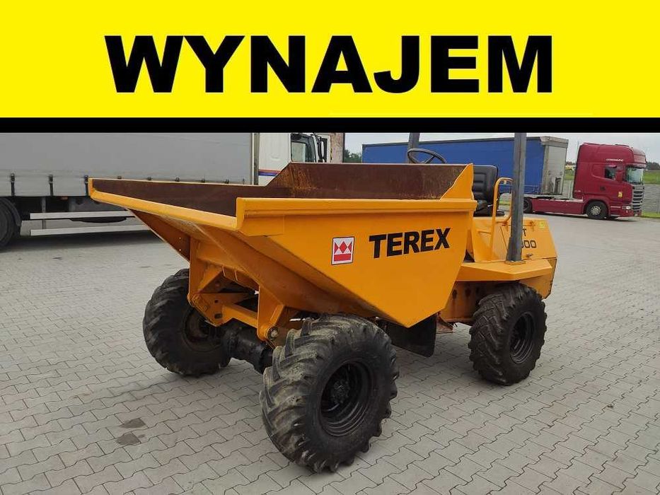 WOZIDŁO BUDOWLANE WYNAJEM KONIN 6 ton 1 T 3 T Wypożyczalnia Osiecza