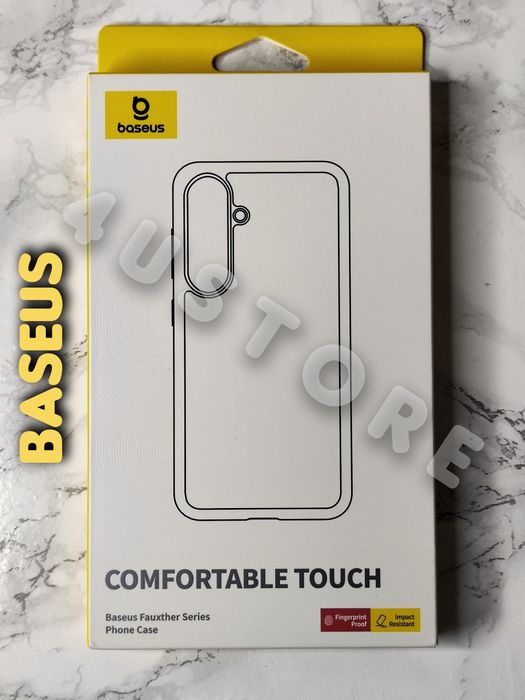 Чехол Baseus на Samsung S24 Ultra кожаный чохол шкіряний протиударний