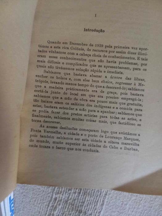 A rede viária de estradas em Moçambique em 1948
