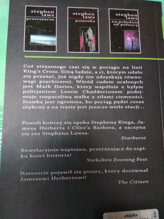 Nowa książka Pociąg widmo