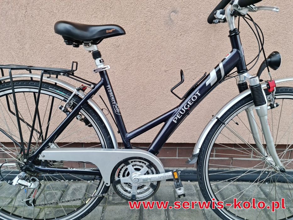 Rower damski damka PEUGEOT koła 28 SHIMANO aluminium rabat WYSYŁKA