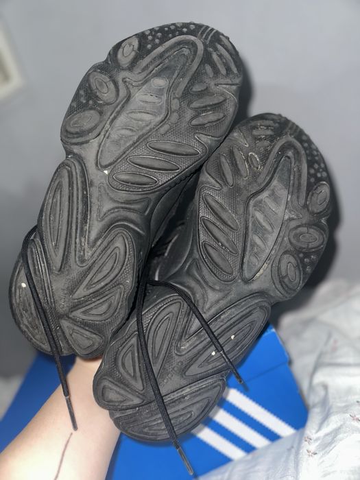 męskie czarne buty adidas Ozweego