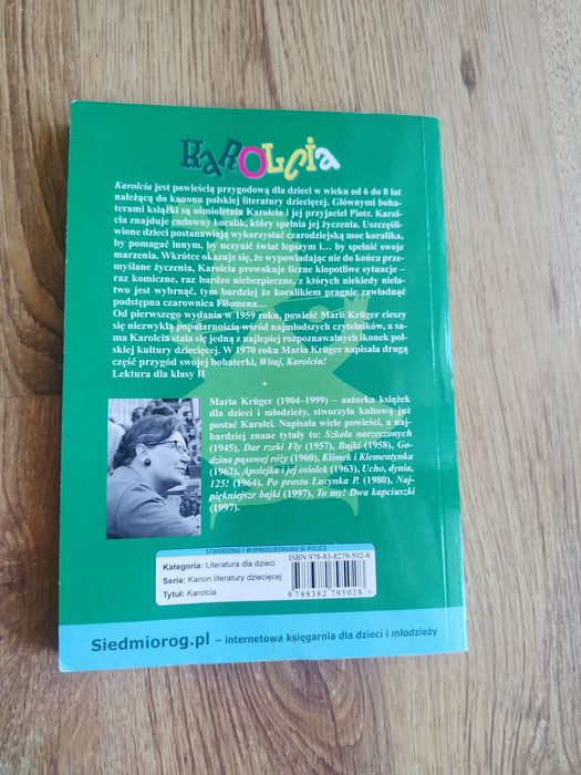 Lektury szkolne kl 2 "Którędy do Yellowstone?", "Karolcia"