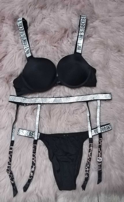 sexi komplet bielizny victoria secret prezent koronka zestae kobiet