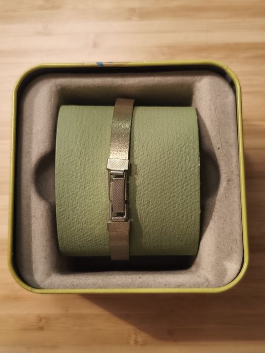 Vintage nakręcany zegarek złoty damski bdb stan