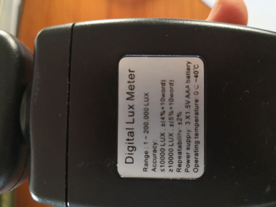 luxímetro digital Smart Sensor AS803