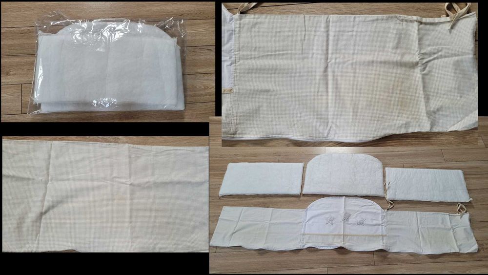 Łóżeczko z szufladą i akcesoriami