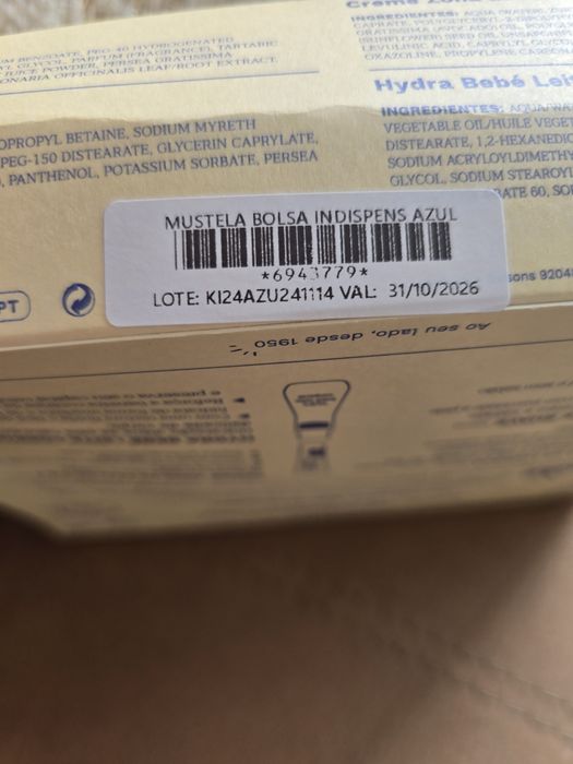 Bolsa com 4 produtos Mustela