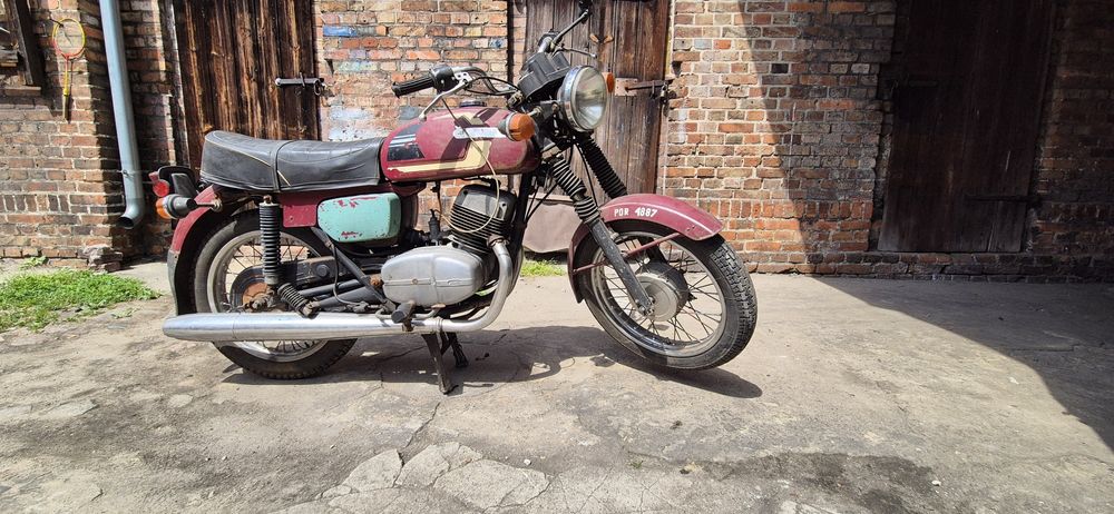 Simson-CZ350-WSK-Jawa Mustang
