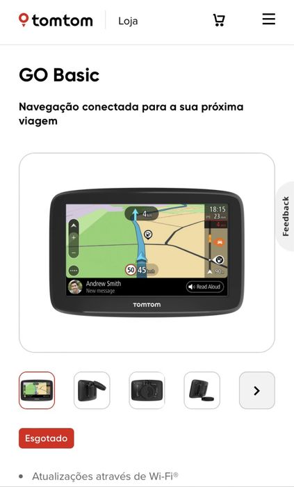 Gps TomTom Go Basic434466042382264322