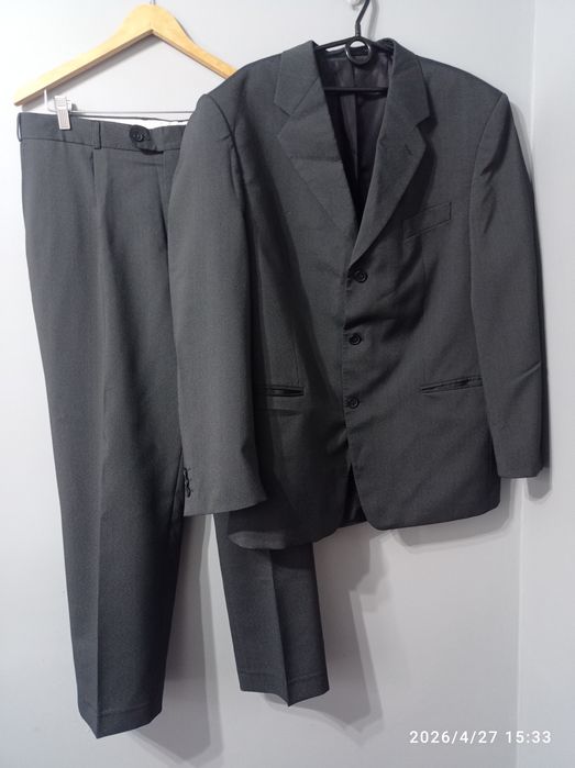 Garnitur XL xxl komplet marynarka spodnie w kant C&A vintage avant garde