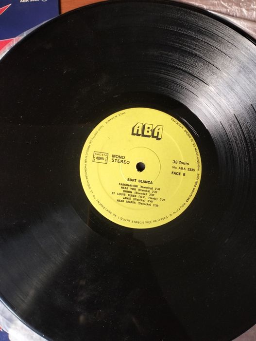 Disco de vinil LP Burt Blanca
