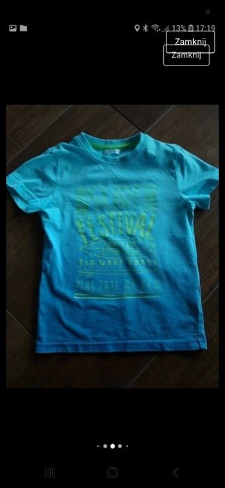 9 szt Tshirt bluzeczki zara hm 98/104