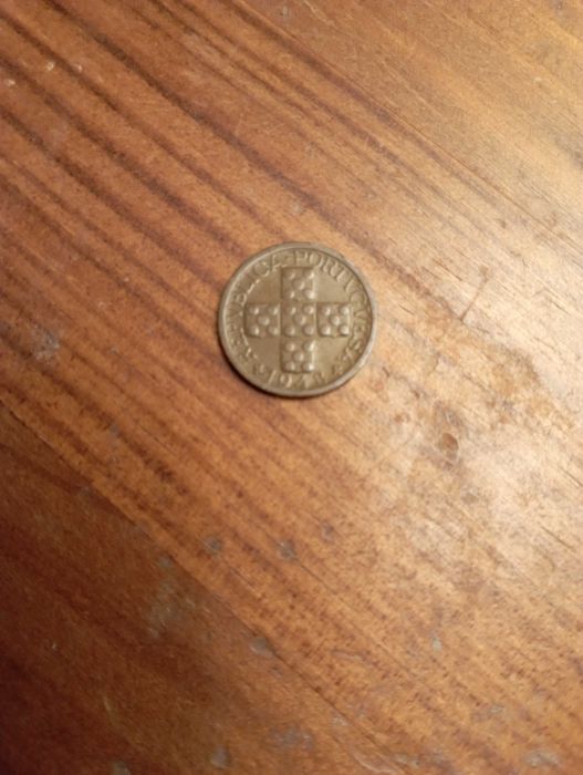 Moedas de 10 centavos Escudo bronze