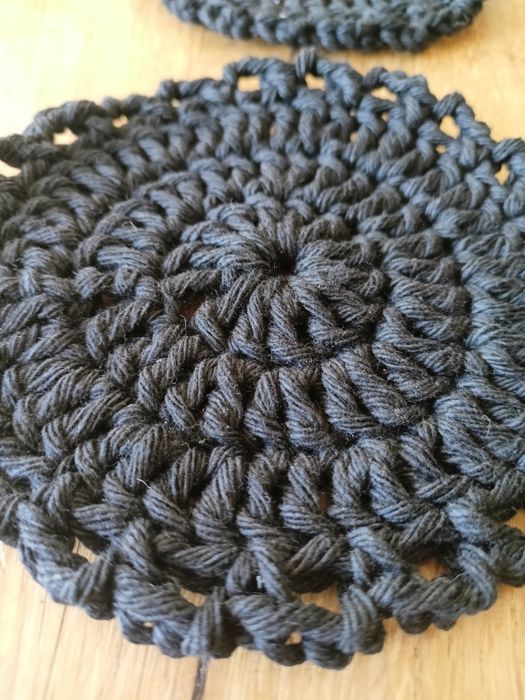 Podkładki pod kubek ze sznurka handMade