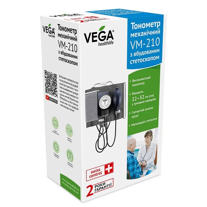 Механічний тонометр Vega VМ-210