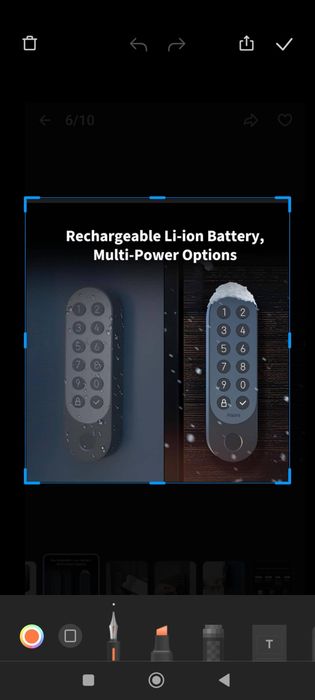 Розумний дверний замок Aqara Smart Lock U200 Matter Bluetooth 5.0 EU Global (EL-D02D) Apple HomeKit (Black)