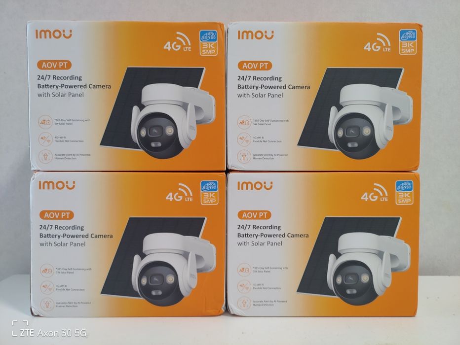 IP відеокамера WIFI Imou Cell 3C  5МП  акум 5000 мАч + СОНЯЧНА ПАНЕЛЬ