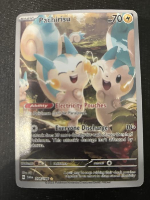 Muitas cartas Pokémon