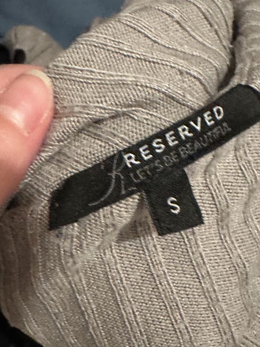Reserved golf S szary