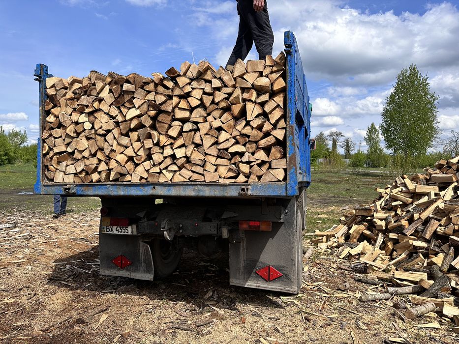 Рубані дрова таердих порід з доставкою