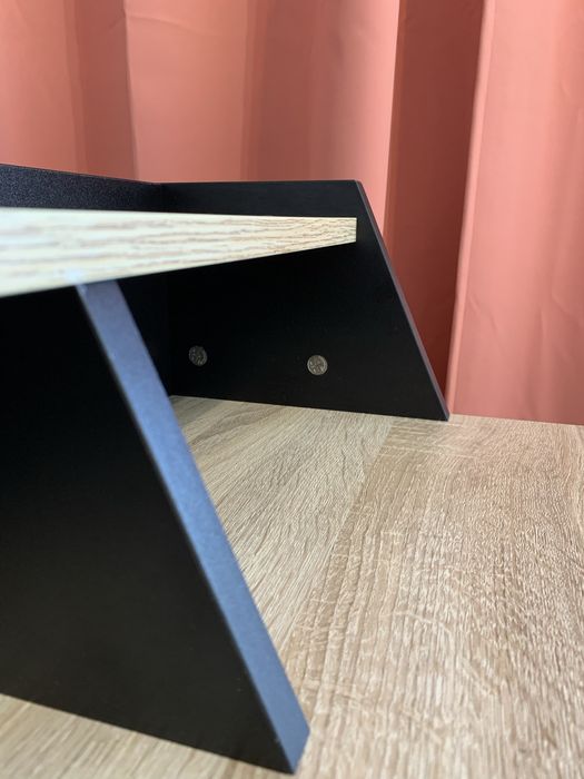 Biurko loft dab sonoma  małe kompaktowe
