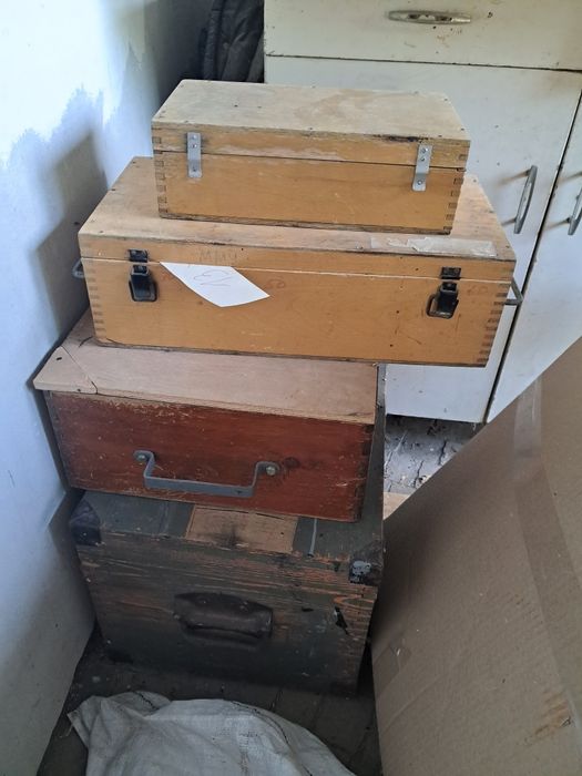 Ящики дерев'яні  для інструментів та інших цілей