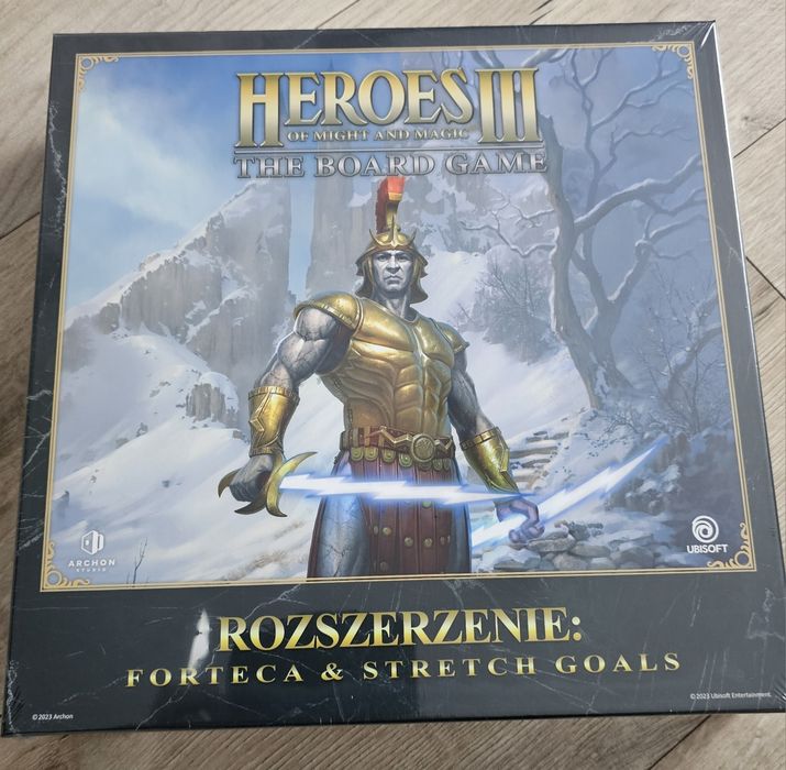 Heroes of might and magic III board game - Rozszerzenie Forteca PL wraz ze Stretch Goals