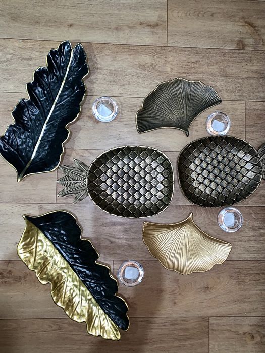 Блюдо подставка подсвечник стекло декор