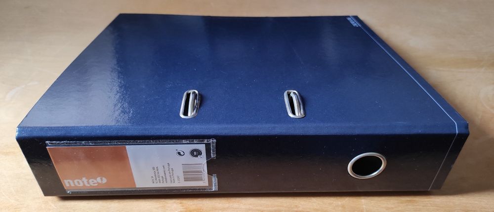 A4 Folder Cover (New) - Dark Blue Color