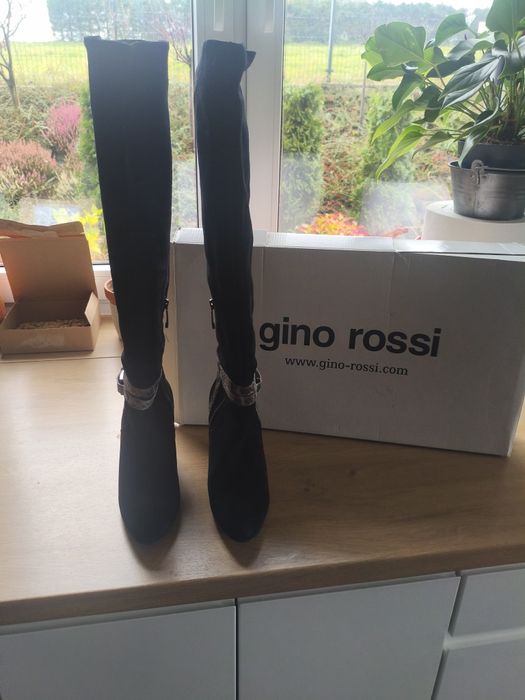 Kozaki skórzane Gino rossi
